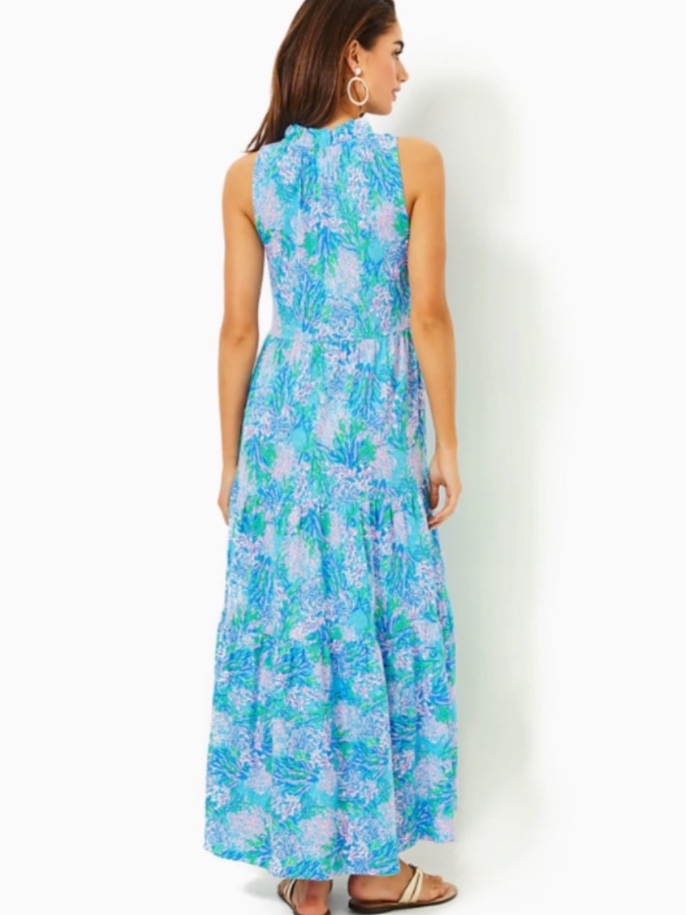 LILLY PULITZER MALONE MAXI DRESS
LAS OLAS AQUA STRONG CURRENT SEA XL - Picture 6 of 14